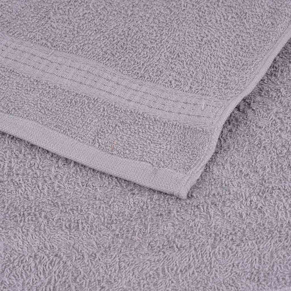 Käsipyyhkeet SAMPAKKO 4 kpl harmaa 50x100 cm 360 gsm
