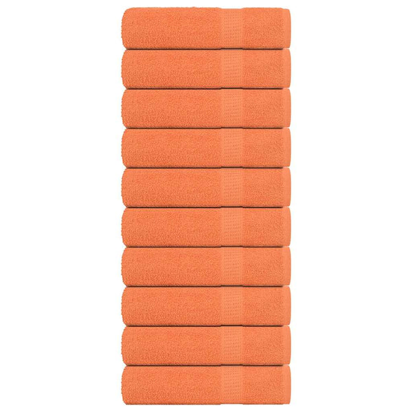 Käsipyyhkeet FROGN 10 kpl oranssi 50x100 cm 360 gsm