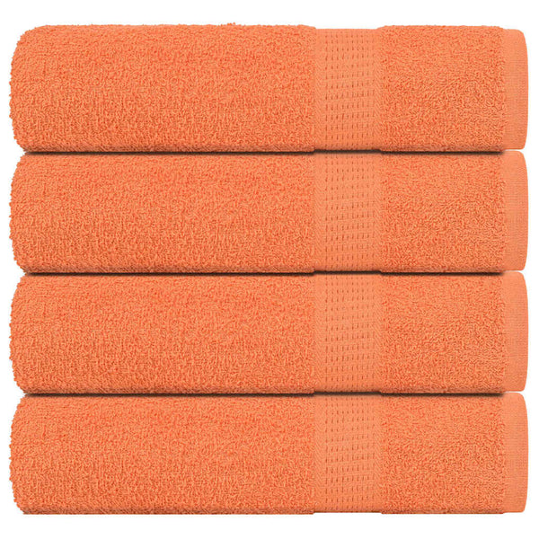 Kylpypyyhkeet FROGN 4 kpl oranssi 100x150 cm 360 gsm