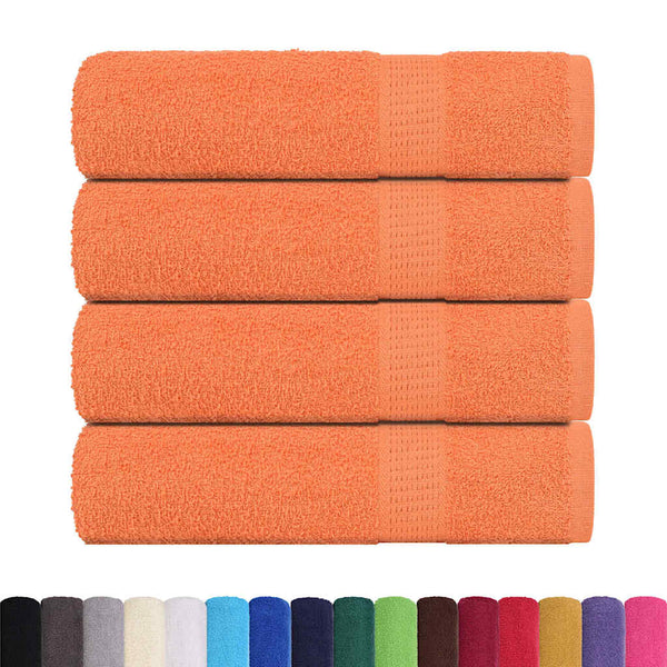 Kylpypyyhkeet FROGN 4 kpl oranssi 100x150 cm 360 gsm