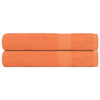 Pyyhkeet FROGN 2 kpl oranssi 100x200 cm 360 gsm