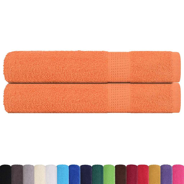 Pyyhkeet FROGN 2 kpl oranssi 100x200 cm 360 gsm