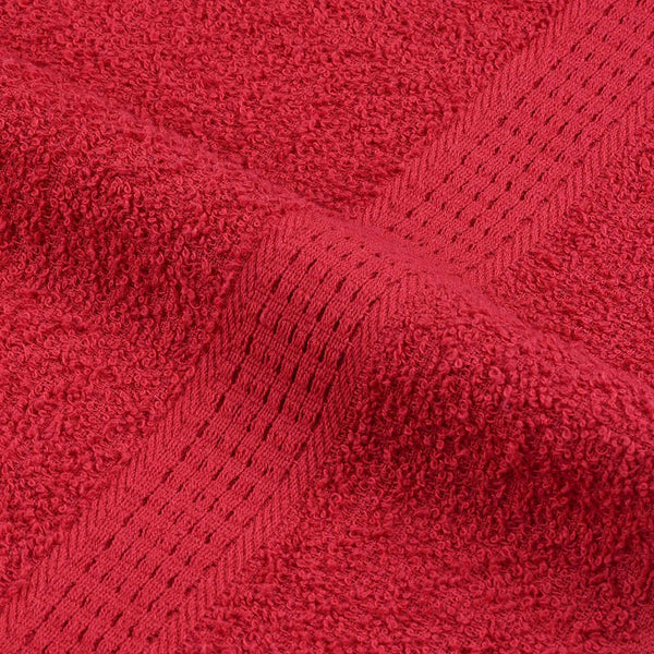 Suihkupyyhkeet SAMPAKKO 4 kpl Punainen 70x140 cm 360 gsm