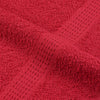 Punainen saunapyyhkeet Nayeli 80x200cm (2 kpl 100% puuvilla)