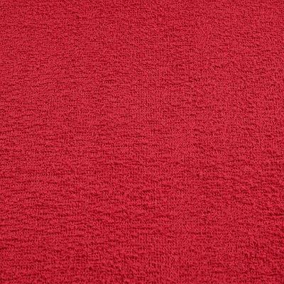 Punainen pyyhkeet Nayeli 100x200cm (4 kpl 100% puuvilla)