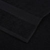 Pesupyyhkeet SAMPAKKO 2 kpl musta 30x30 cm 360 gsm