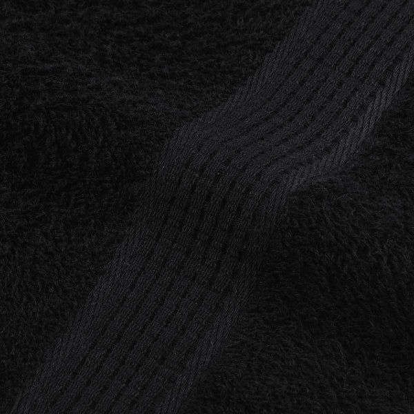 Pesupyyhkeet SAMPAKKO 4 kpl musta 30x30 cm 360 gsm