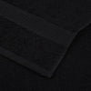 Vieraspyyhkeet SAMMAKO 10 kpl musta 30x50 cm 360 gsm