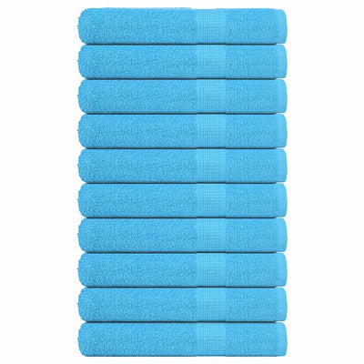 Turkoosi pyyhkeet Nayeli 100x200cm (10 kpl, 100% puuvilla)