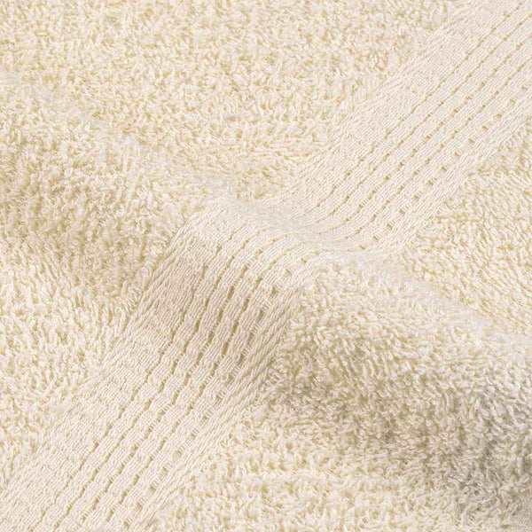 Pesupyyhkeet SAMPAKKO 2 kpl kermanvärinen 30x30 cm 360 gsm
