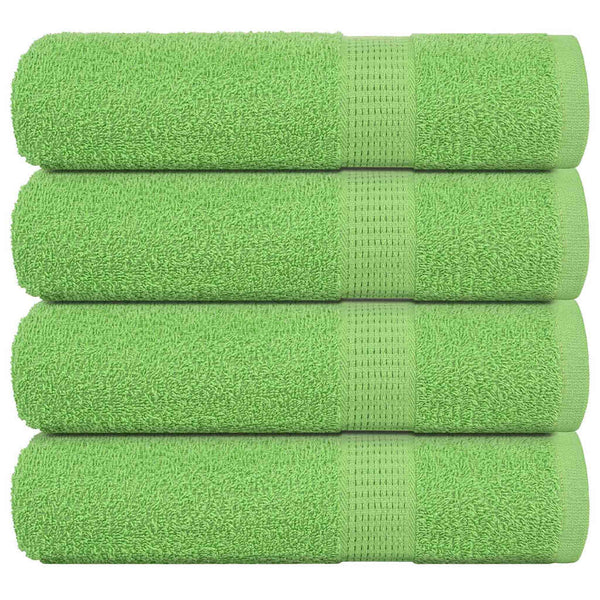 Omenanvihreä suihkupyyhkeet Nayeli 70x140cm (4 kpl, 100% puuvilla)