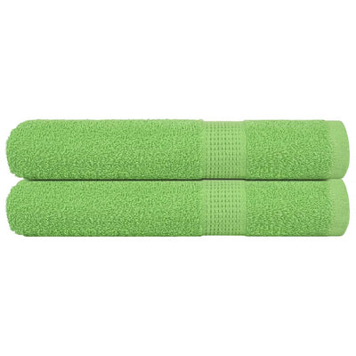 Omenanvihreä saunapyyhkeet Nayeli 80x200cm (2 kpl 100% puuvilla)