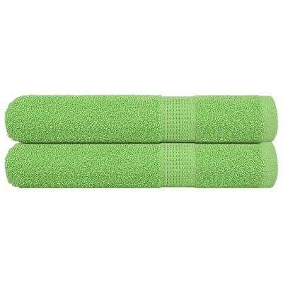 Omenanvihreä pyyhkeet Nayeli 100x200cm (2 kpl, 100% puuvilla)