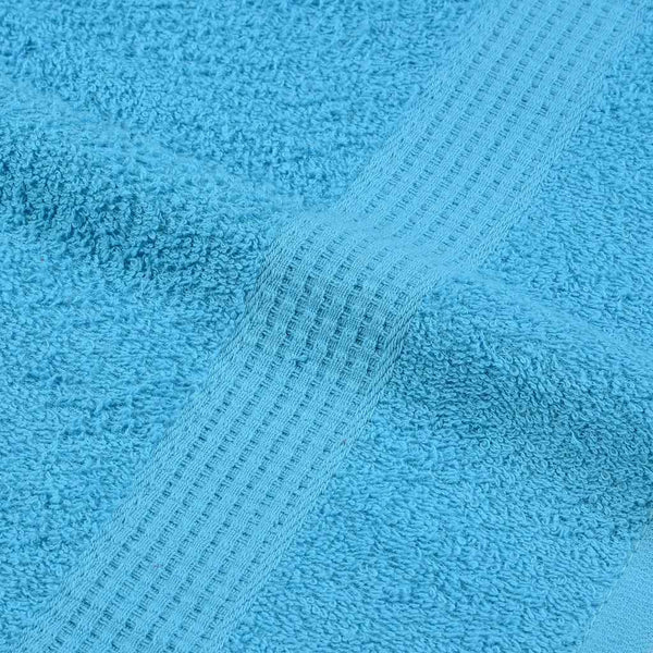 8-osainen pyyhesetti SAMPAKKO turkoosi 360 gsm