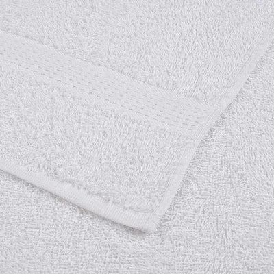 Valkoinen pyyhesarja Cirus 360 gsm (6-osainen, 100 % puuvillaa)