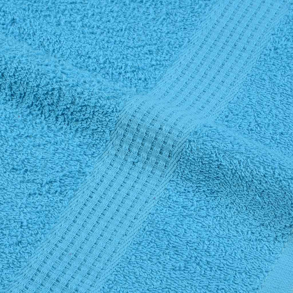 6-osainen pyyhesetti SAMPAKKO turkoosi 360 gsm