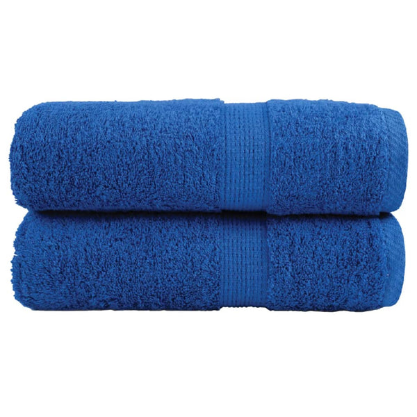 Premium-pesupyyhkeet SOLUND 2 kpl sininen 30x30 cm 600 gsm
