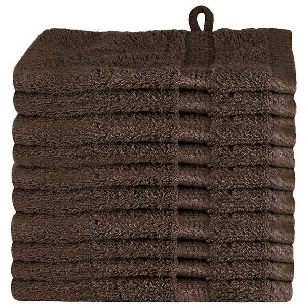 Vieraiden pyyhe SOLUND 10 kpl Ruskea 15 x 21 cm 550 gsm