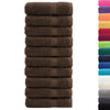 Premium Pyyhkeet SOLUND 10 kpl ruskea 50x100 cm 600 gsm