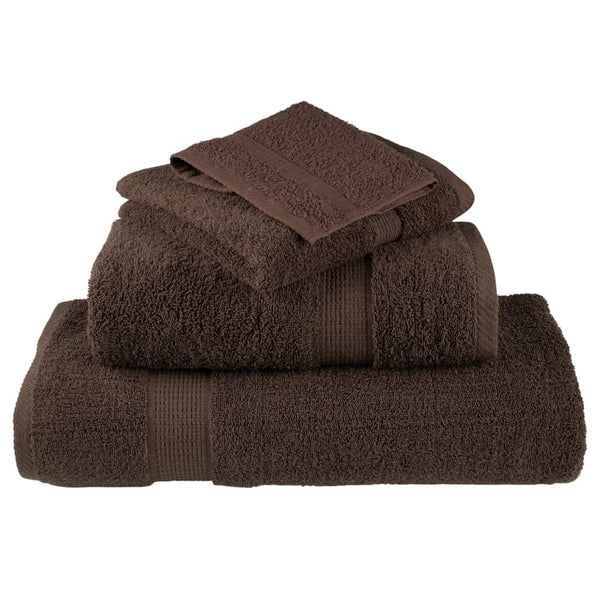 Ruskea premium pyyhkeet Sterieana 100x150cm (4 kpl 600 gsm 100% puuvilla)