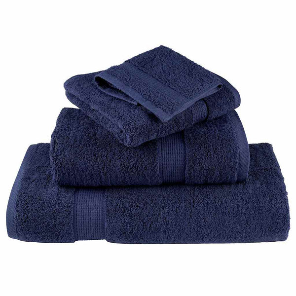 Vieraiden pyyhe SOLUND 10 kpl Laivastonsininen 15 x 21 cm