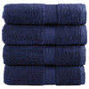 Premium-pesupyyhkeet SOLUND 4 kpl tummansininen 30x30 cm 600 gsm