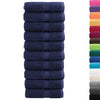 Premium-vieraspyyhkeet SOLUND 10 kpl tummansininen 30x50 cm 600 gsm