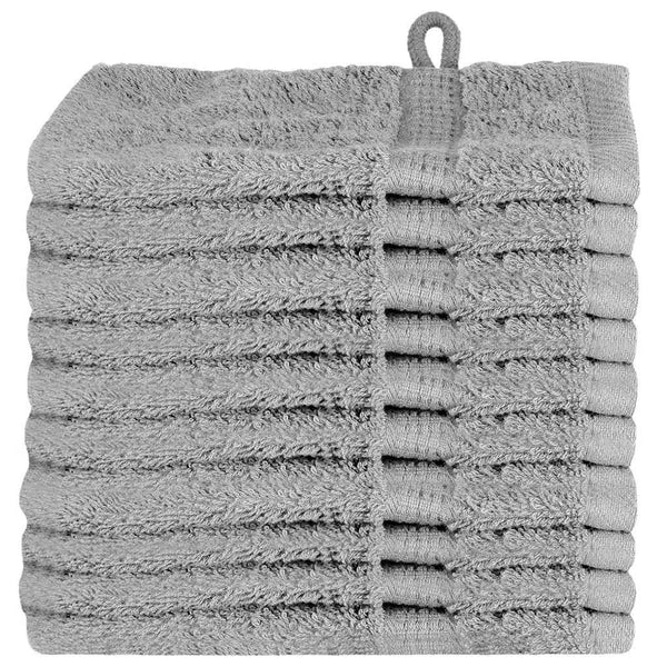 Vieraiden pyyhe SOLUND 10 kpl Harmaa 15 x 21 cm 550 gsm