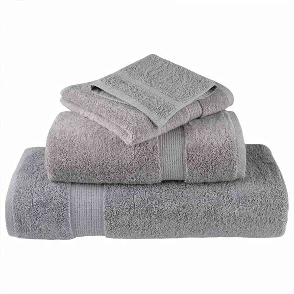 Vieraiden pyyhe SOLUND 10 kpl Harmaa 15 x 21 cm 550 gsm