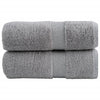 Premium-pesupyyhkeet SOLUND 2 kpl harmaa 30x30 cm 600 gsm