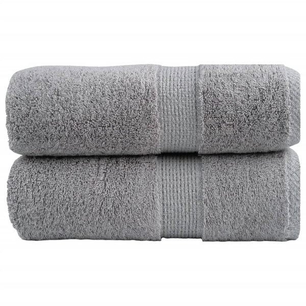 Premium-pesupyyhkeet SOLUND 2 kpl harmaa 30x30 cm 600 gsm