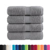 Premium-pesupyyhkeet SOLUND 4 kpl harmaa 30x30 cm 600 gsm