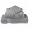 Premium-vieraspyyhkeet SOLUND 10 kpl harmaa 30x50 cm 600 gsm