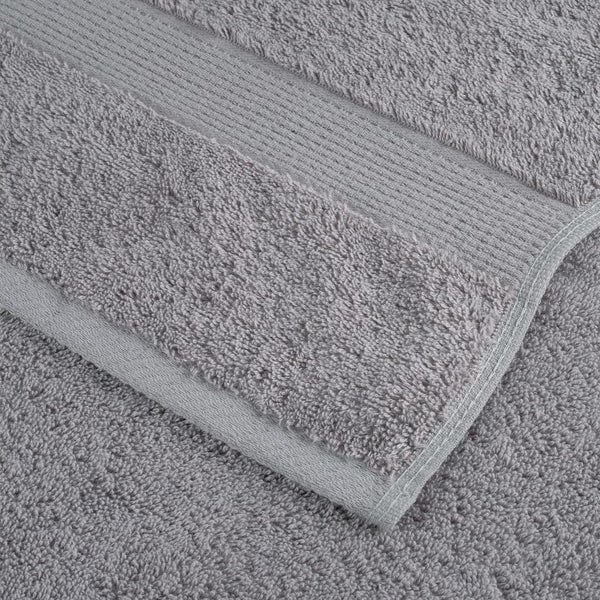Premium-vieraspyyhkeet SOLUND 10 kpl harmaa 30x50 cm 600 gsm