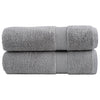 Premium-käsipyyhkeet SOLUND 2 kpl harmaa 50x100 cm 600 gsm