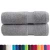 Premium-käsipyyhkeet SOLUND 2 kpl harmaa 50x100 cm 600 gsm
