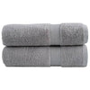 Premium-suihkupyyhkeet SOLUND 2 kpl harmaa 70x140 cm 600 gsm