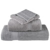 Harmaa premium pyyhkeet Sterieana 100x200cm (10 kpl 600 gsm 100% puuvilla)
