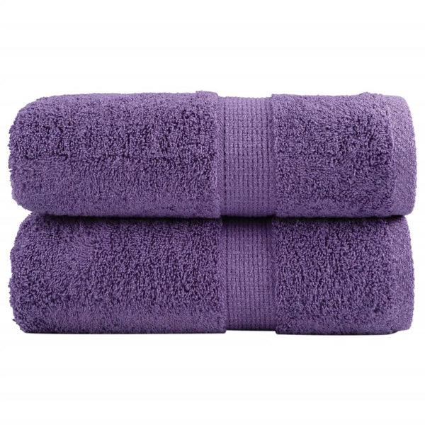 Premium-pesupyyhkeet SOLUND 2 kpl violetti 30x30 cm 600 gsm