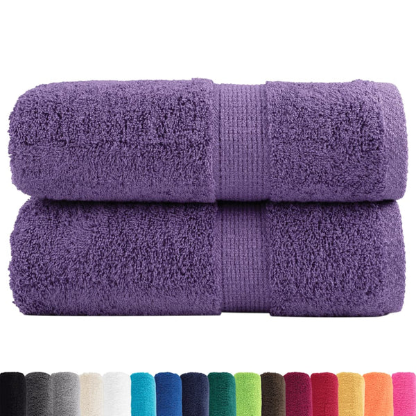 Premium-pesupyyhkeet SOLUND 2 kpl violetti 30x30 cm 600 gsm
