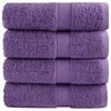 Premium-pesupyyhkeet SOLUND 4 kpl violetti 30x30 cm 600 gsm