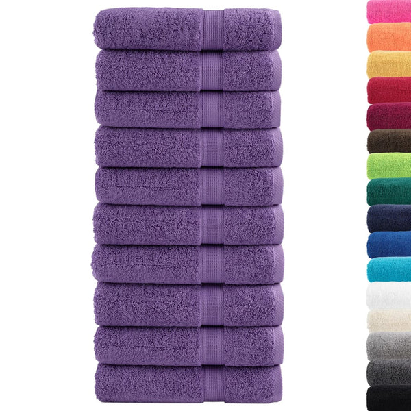 Vihreät premium pyyhkeet Sterieana 100x150cm (10 kpl 600 gsm 100% puuvilla)