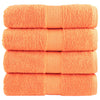 Premium-pesupyyhkeet SOLUND 4 kpl oranssi 30x30 cm 600 gsm