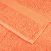 Premium-vieraspyyhkeet SOLUND 10 kpl oranssi 30x50 cm 600 gsm