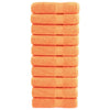 Oranssi premium pyyhkeet Sterieana 50x100cm (10 kpl 600 gsm 100% puuvilla)