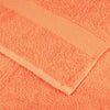 Premium Pyyhkeet 10 kpl oranssi 50x100 cm 600 gsm 100% puuvilla