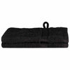Vieraiden pyyhe SOLUND 2 kpl Musta 15 x 21 cm 550 gsm