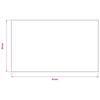 Vieraiden pyyhe SOLUND 2 kpl Musta 15 x 21 cm 550 gsm