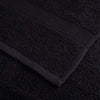 Vieraiden pyyhe SOLUND 4 kpl Musta 15 x 21 cm 550 gsm