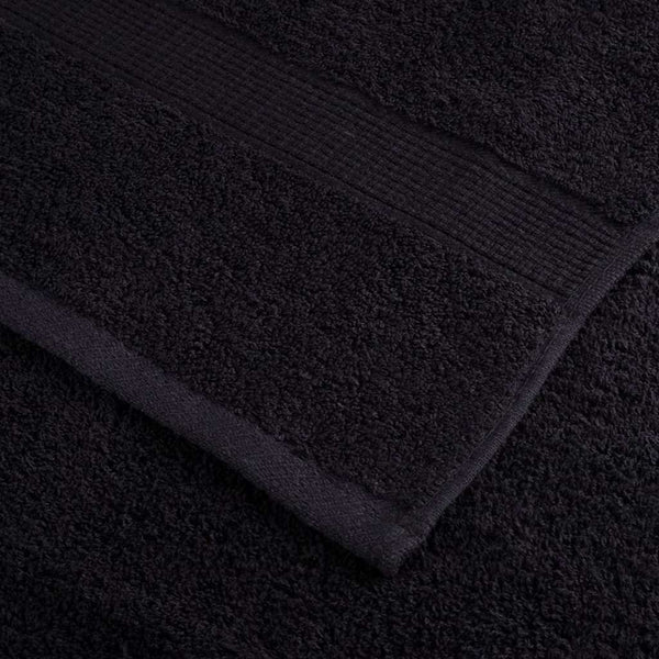 Vieraiden pyyhe SOLUND 10 kpl Musta 15 x 21 cm 550 gsm